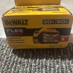 Dewalt FLEXVOLT 20V/60V MAX Lithium-lon 9.0Ah Battery