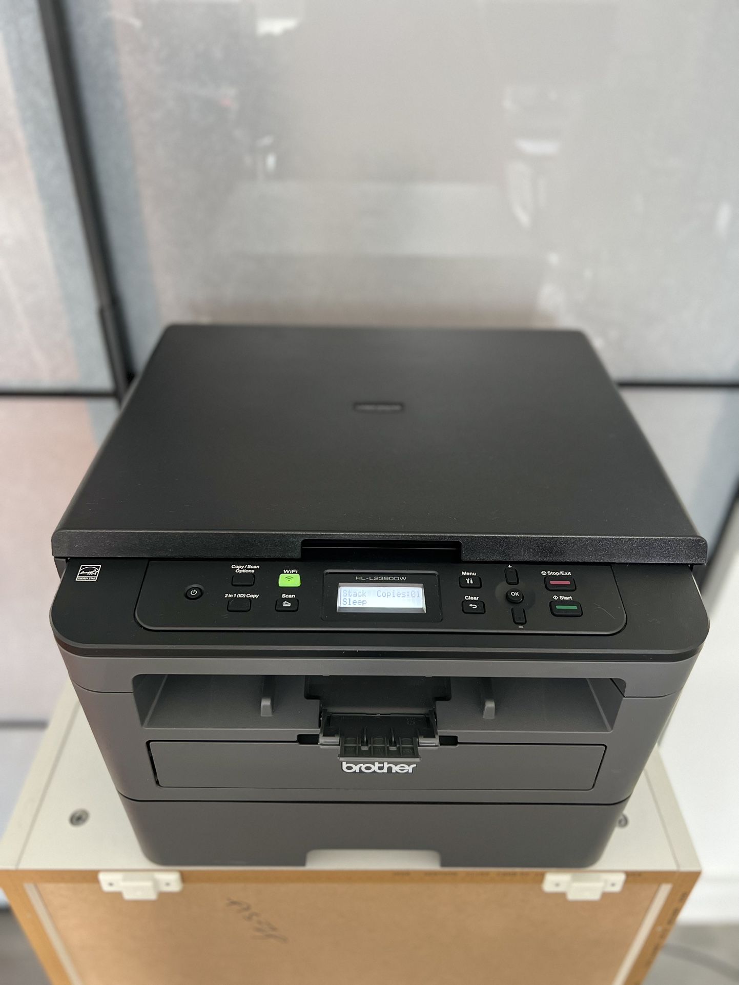 Brother Wireless Black-and-White All-In-One Laser Printer