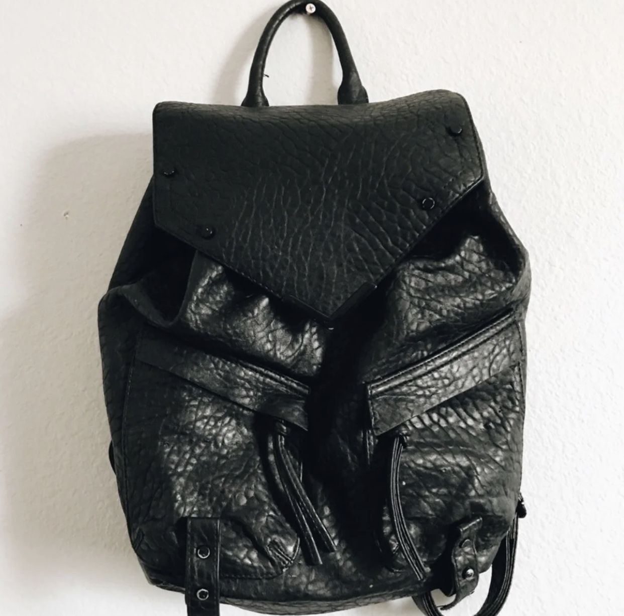 Black backpack