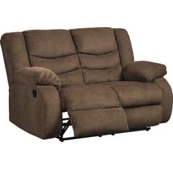 Reclining Loveseat - Dark Brown