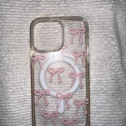 Pink Bow Case