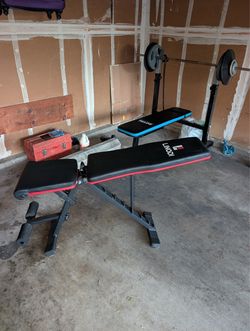 Plates/benches/dumbbells