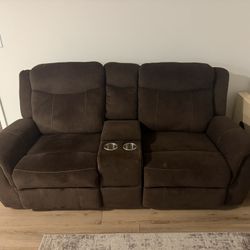 Small Two Seater Recliner