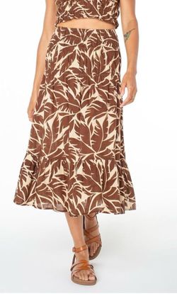 Roxy midi skirt