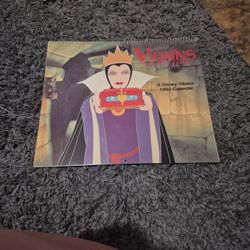 1992 Disney Villans Calendar 