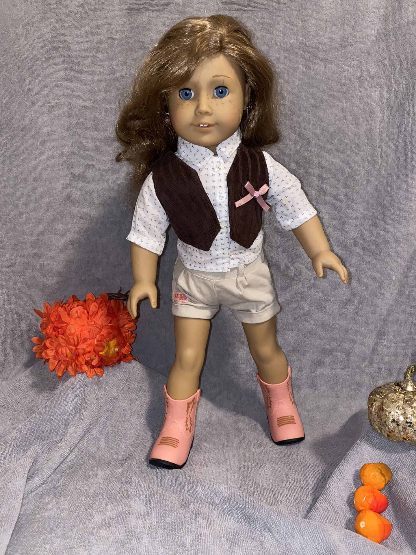 American Girl Goty 2007 NICKI FLEMING 18" Doll Our Generation outfit