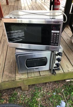 Microwave and oven