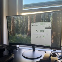 KOORUI 24Inch Curved monitor Full HD 1080P