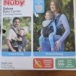 Nuby Baby Carrier New Open Box