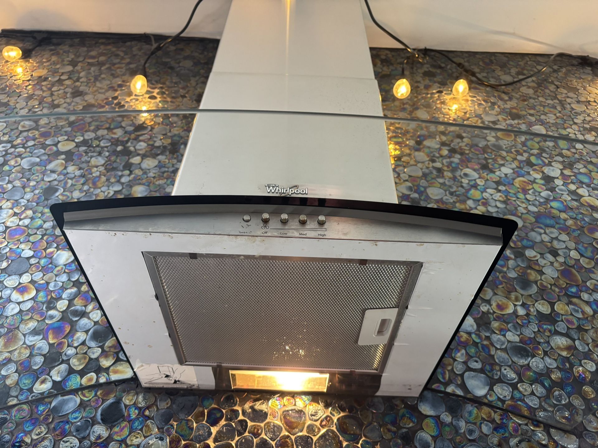 Stainless / Glass Ductless Range Hood