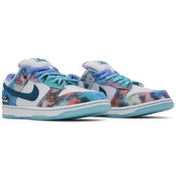 Futura Laboratories x Nike SB Dunk Low "Bleached Aqua" (Special Edition Collab)