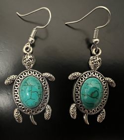 turtle earrings