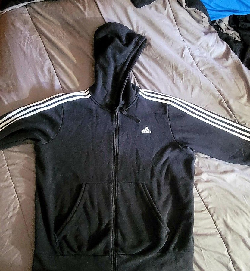 2xl Adidas Zip Up Hoodie 