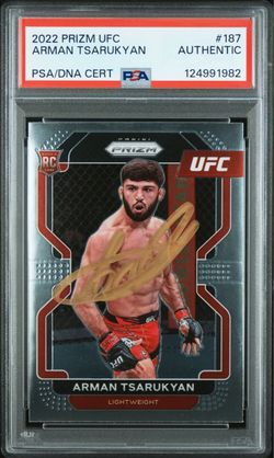 ARMAN TSARUKYAN AUTOGRAPH PRIZM RC