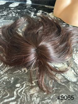 New Human Hair Topper 