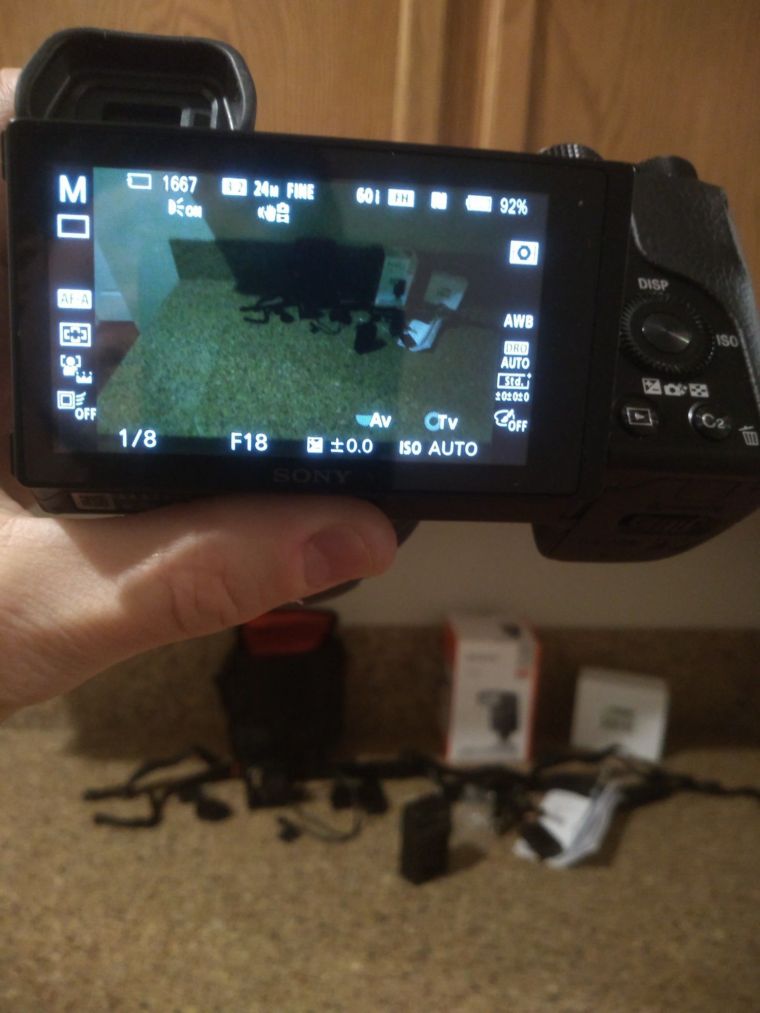 Sony A6000 Digital Camera Mirrorless w/ Interchangeable Lens & Flash, 64gig card