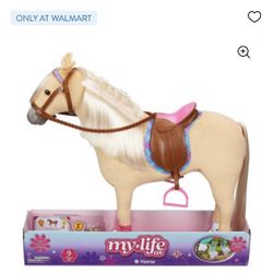 My Life As 18-inch Poseable Horse Doll Playsets for 18" Dolls, 9 Pieces, Multiple Colors