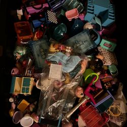 Big Box Of LOL dolls And Items