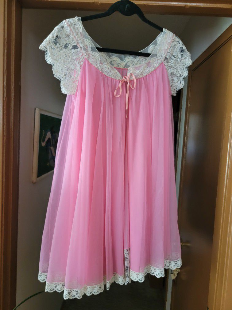 1950/60's Babydoll Negligee 