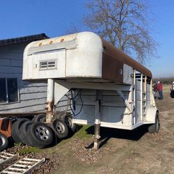 Gooseneck Horse Trailer Forsale Or Trade 