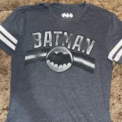 small batman shirt could fit medium