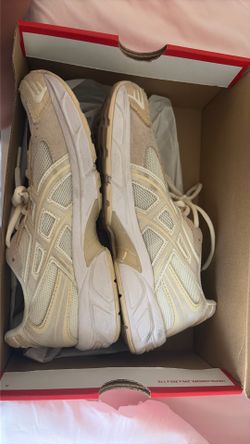 Asics Vanilla and White