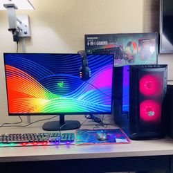 High-End Gaming Pc/ Setup, RTX 3060Ti, Ryzen 7 3700X, 32GB 3200Mhz (Brand New)