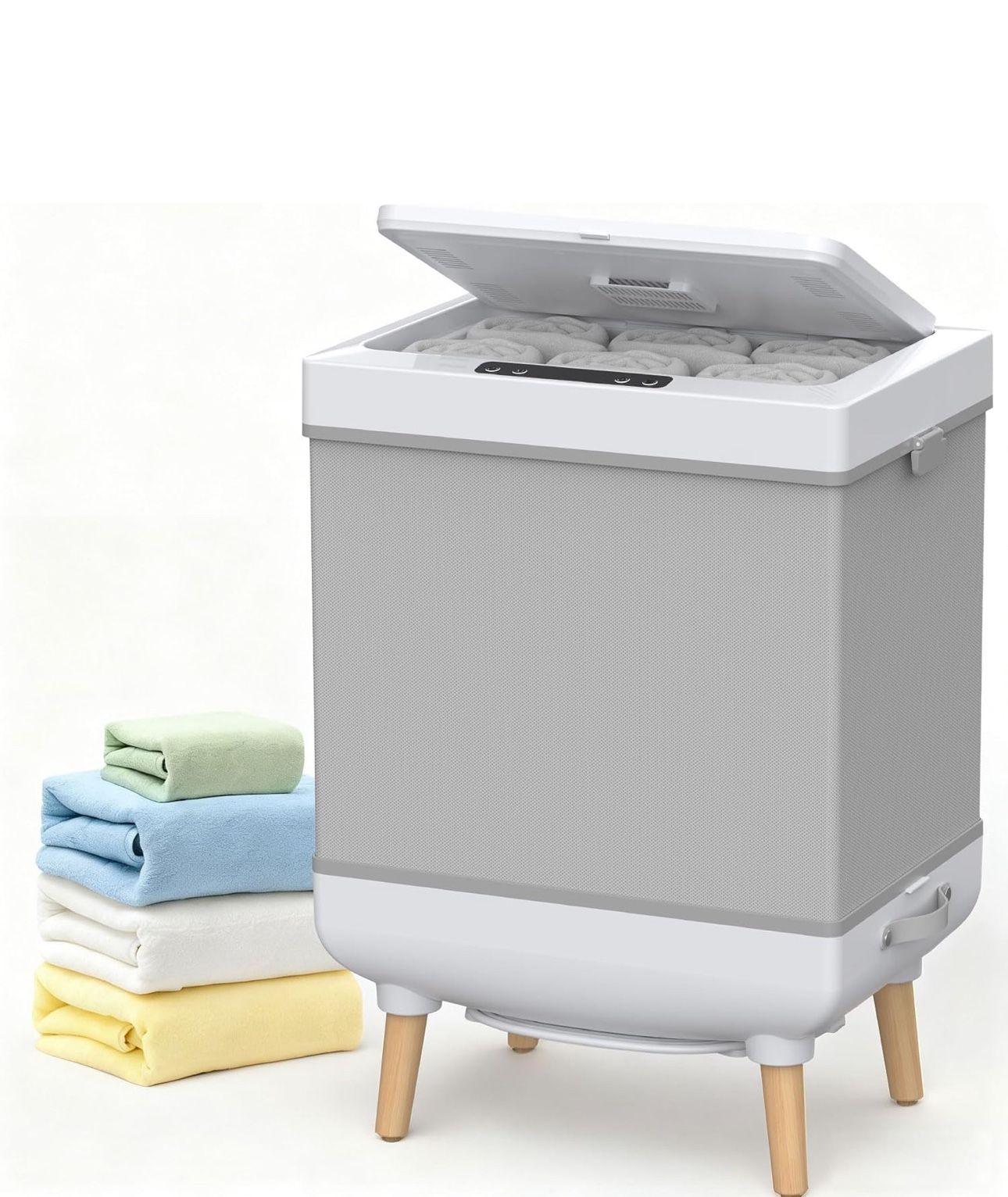 Towel Warmer with 35L Capacity, Foldable Towel Warmer Bucket