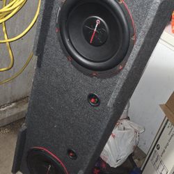 2 12inch Subs And Box