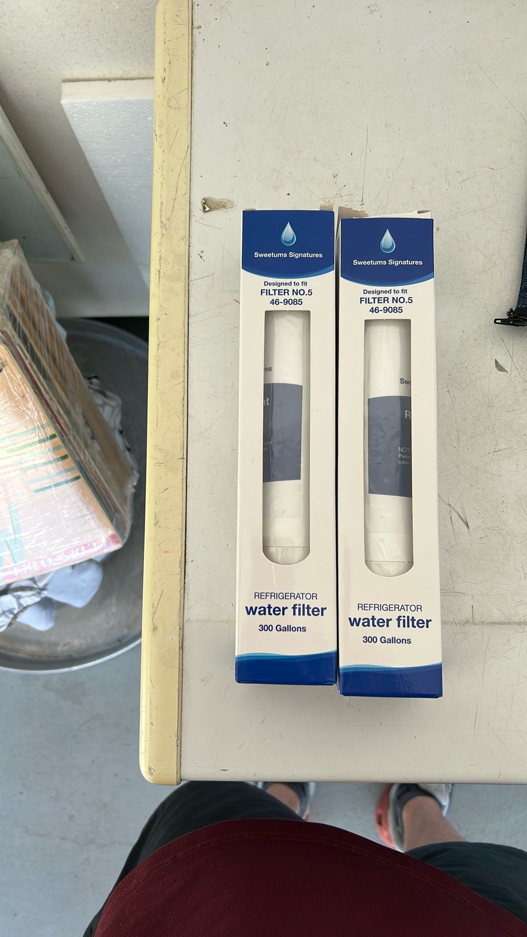 Water Filter for Whirlpool Refrigerator Model GS6SHAXLQ02