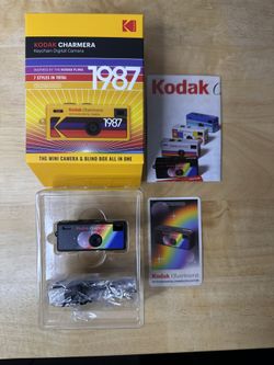 Brand New KODAK CHARMERA 1987 Keychain Digital Camera 