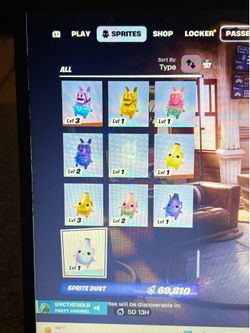Fortnite sprite every single one