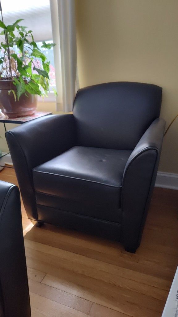 Black Leather Chairs