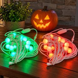 96 feet Color Changing LED Globe Lights
