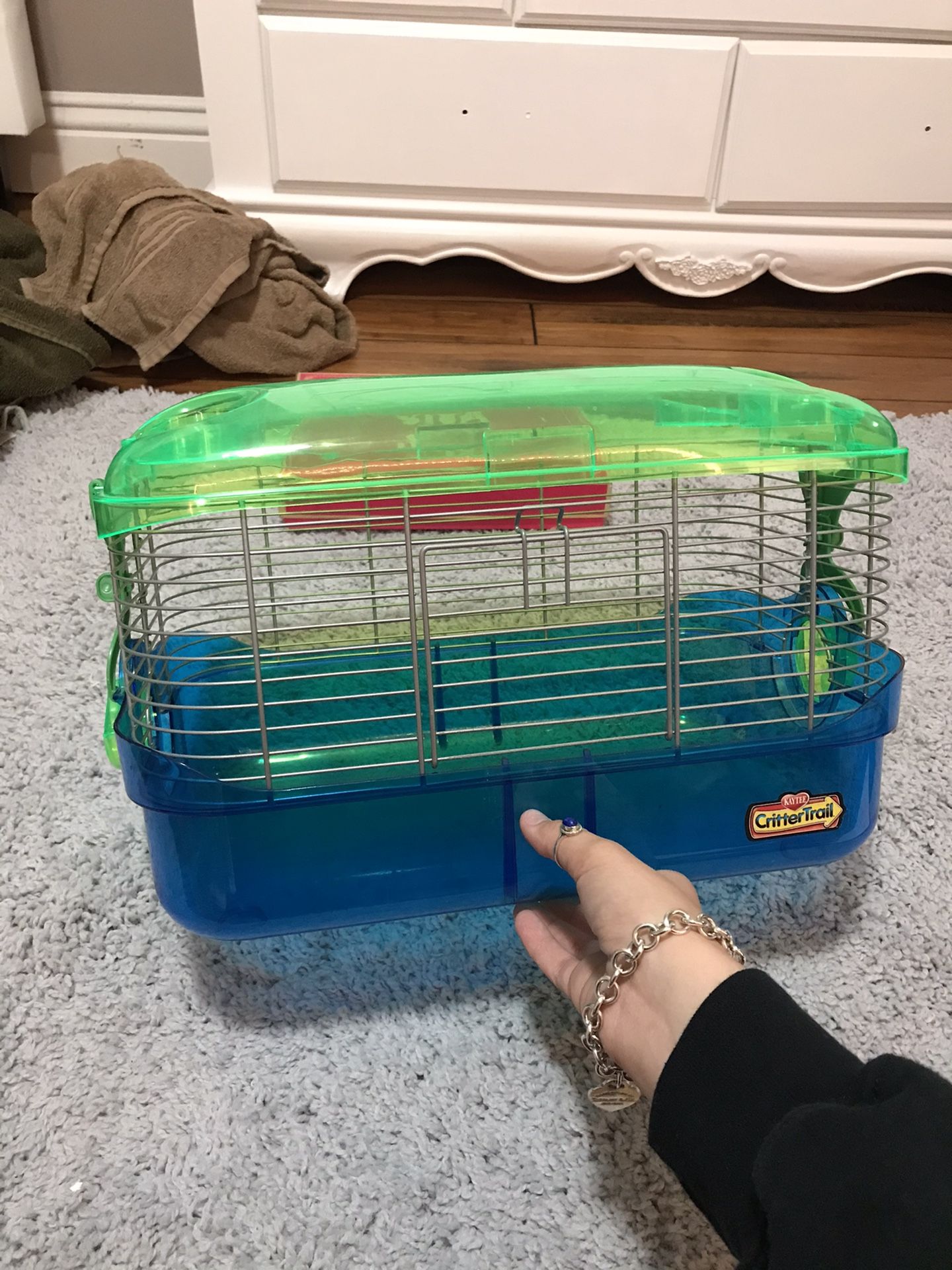 Hamster Cage + Supplies