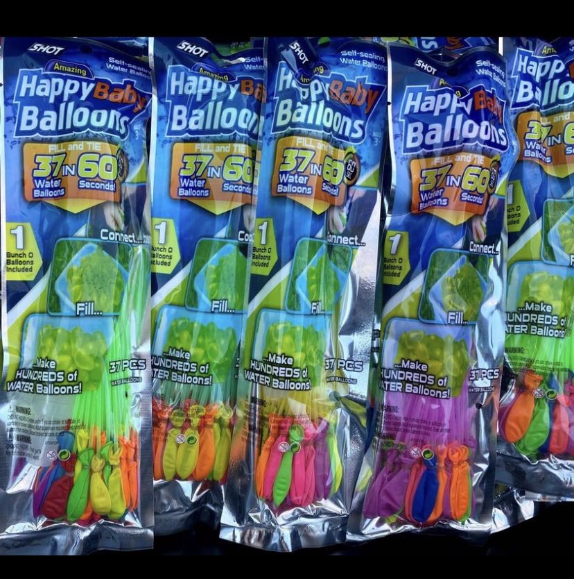 Water Balloons 3 Packs For $5