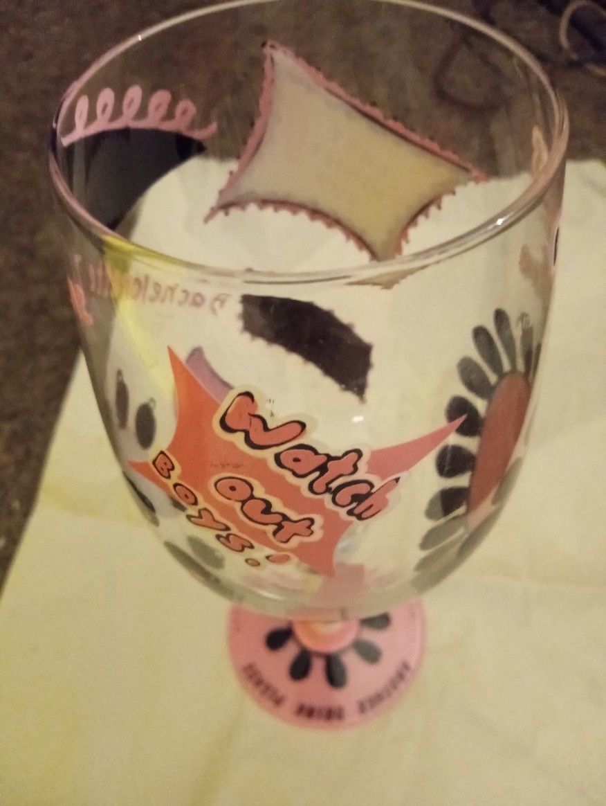 Lolita Bridesmaid Wine Glass