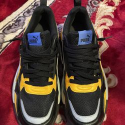 Puma (Black/Orange X-Ray 2 Square Sneaker) Size:11