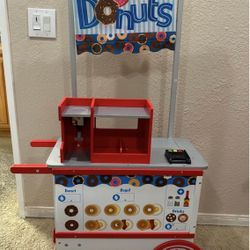 Store Checkout Stand And Taco Cart