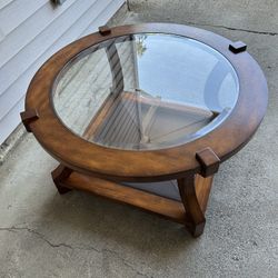 Glass Top Coffee Table