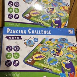 Dance Mat,Electronic Volume Adjustable Music Game Mat
with 5 Game Modes - Smooth Appearance Novelty Gift Toy
for Increasing Parent Child Interaction, 