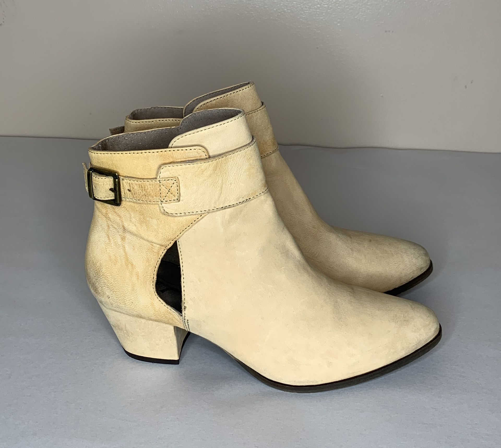 Free People Belleville Ankle Boot Size 8.5 (41) MSRP: $198 New Women Leather Pre-owned