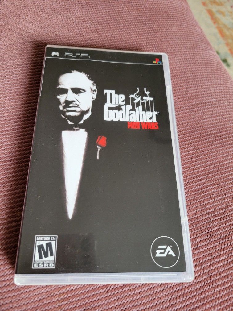 Psp Godfather Mob Wars Like New Box + Game (Working) 
