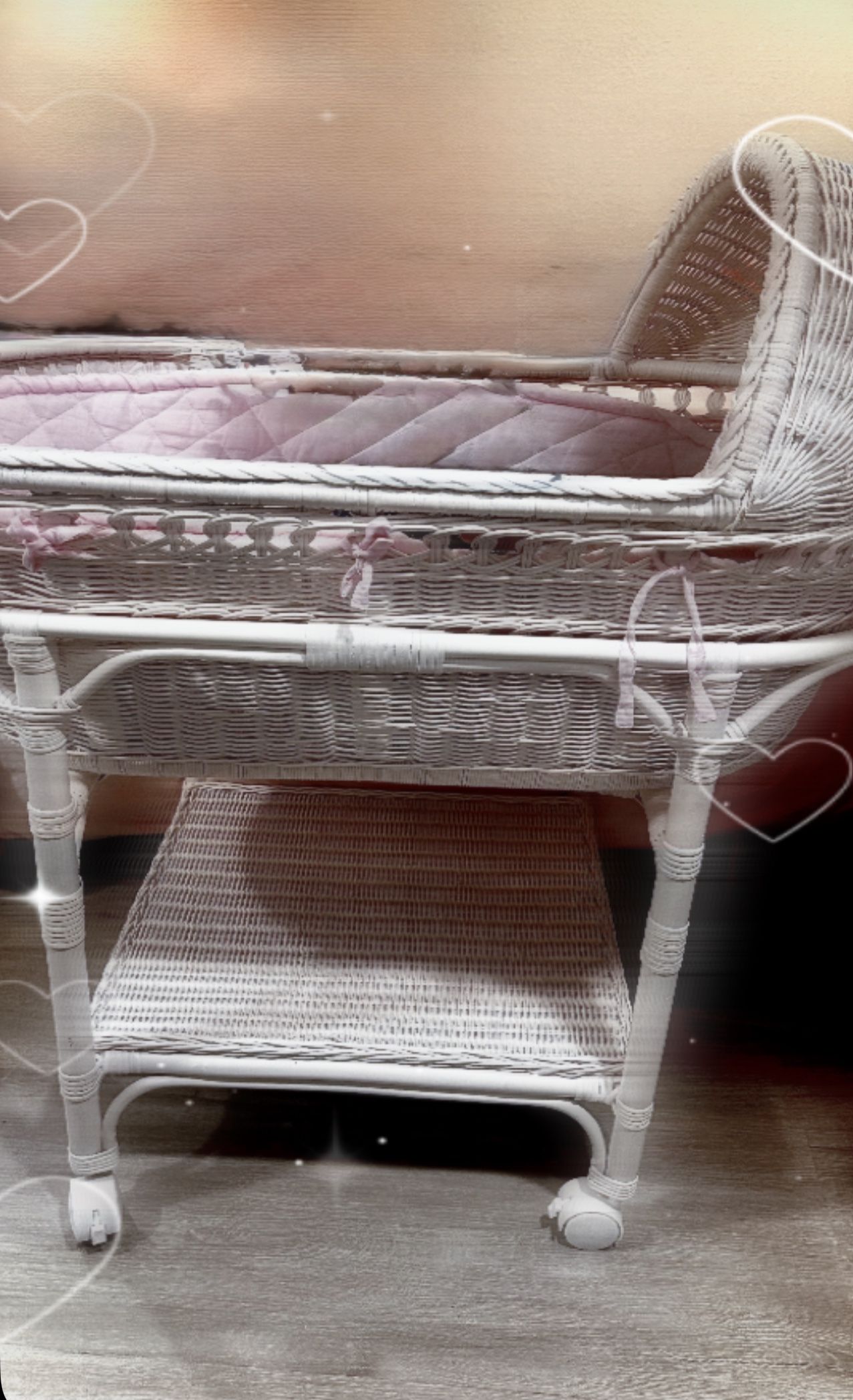 Vintage Baby Bassinet