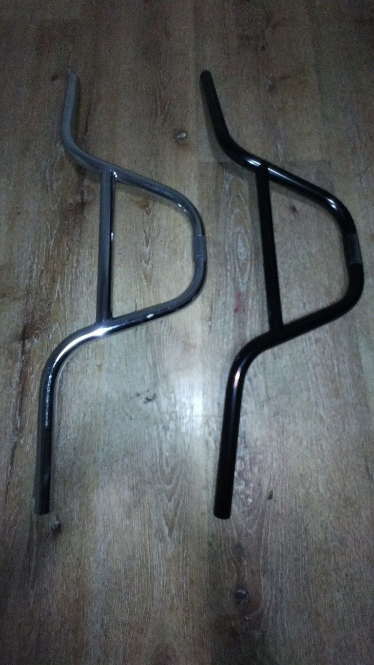 Bmx Handlebars 9" Rise/28" Width No Dents Good Condition, Asking $25 Each or Buy the 2 for $40 Price is Firm