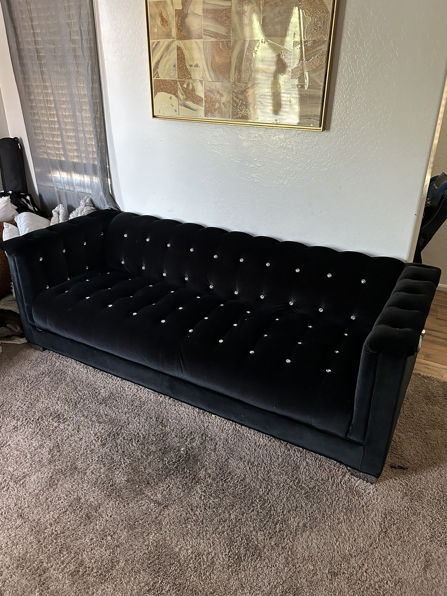 Black Diamond Couches 2 Piece for Sale in Phoenix, AZ OfferUp