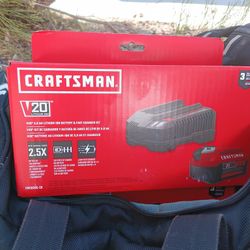 Fast Craftsman Battery And Charger 