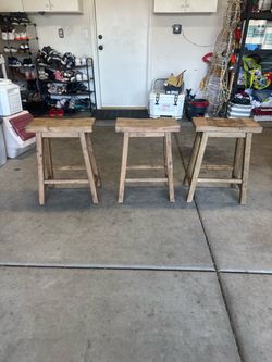 Wooden Barstools