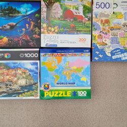 Puzzles $5 Each 