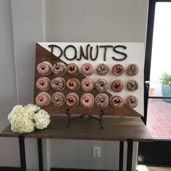 Wooden Donut Wall